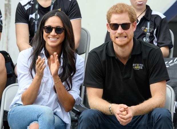 Ksi??? Harry i Meghan Markle na zawodach Invictus