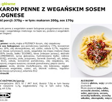Wegańskie penne w IKEA
