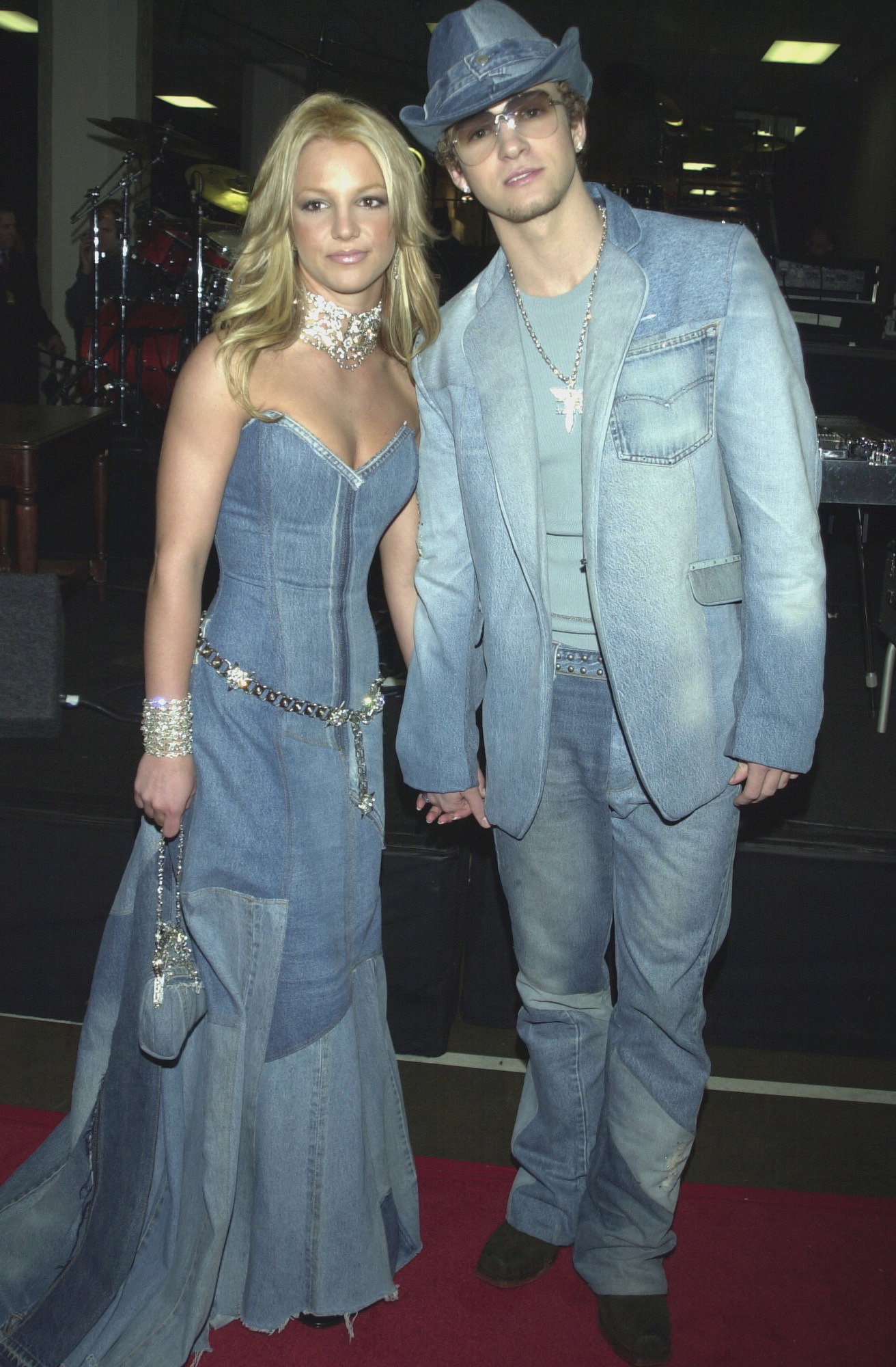 Britney Spears w dżinsowej sukience