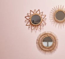 Magical Thinking Woven Wall Mirror, Urban Outfitters, 20 USD za sztukę