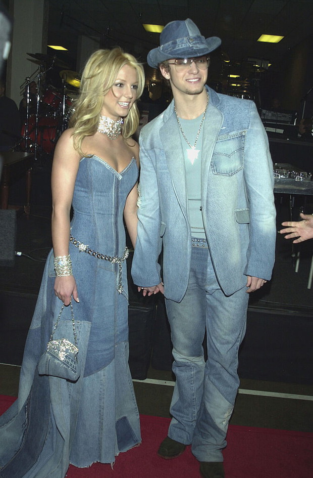 Britney Spears w dżinsowej sukience