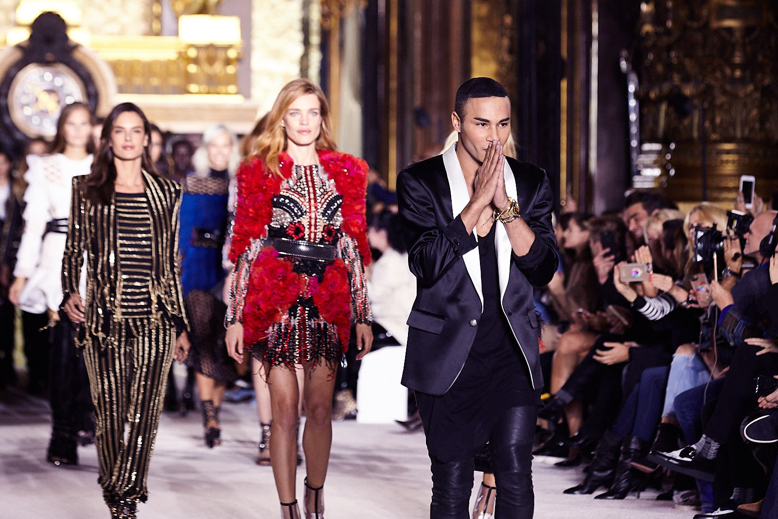 Pokaz Balmain Paris Fashion Week 2017