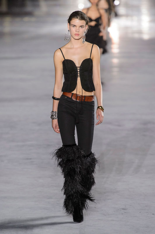 Pokaz Saint Laurent wiosna-lato 2018