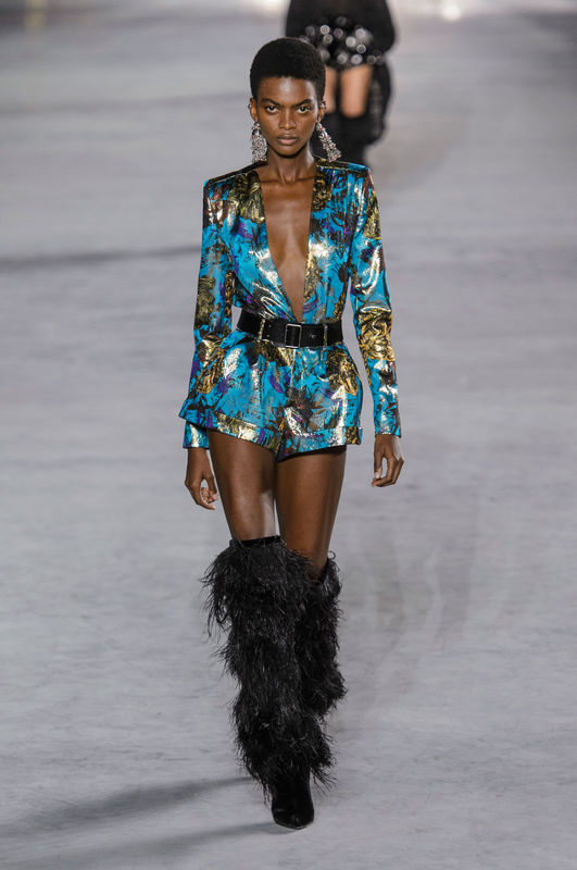 Pokaz Saint Laurent wiosna-lato 2018