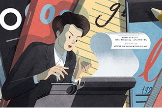 Clare Hollingworth w Google Doodle!