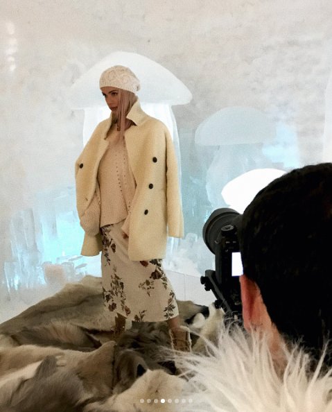 Julka Kuczyńska dla Stradivariusa, backstage