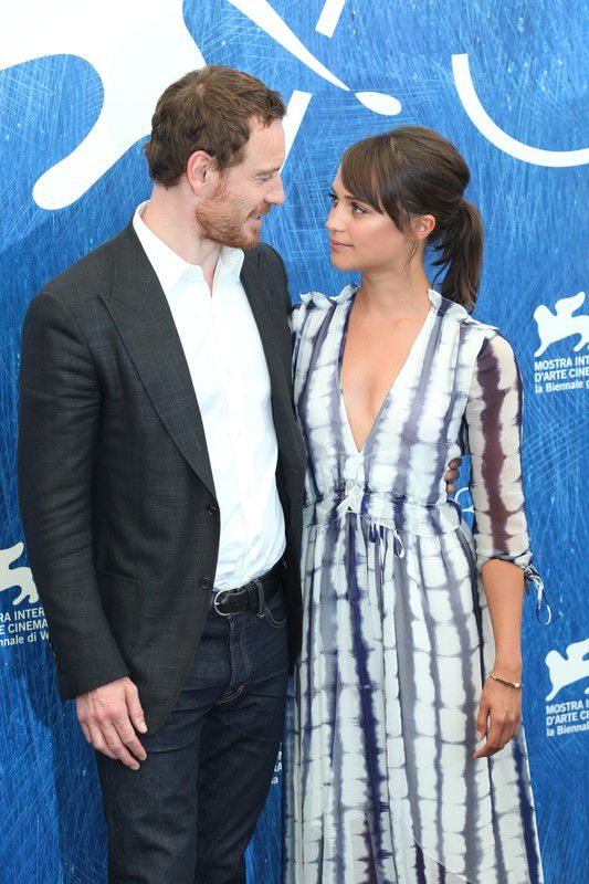Alicia Vikander i Michael Fassbender na Festiwalu Filmowym w Wenecji, 02