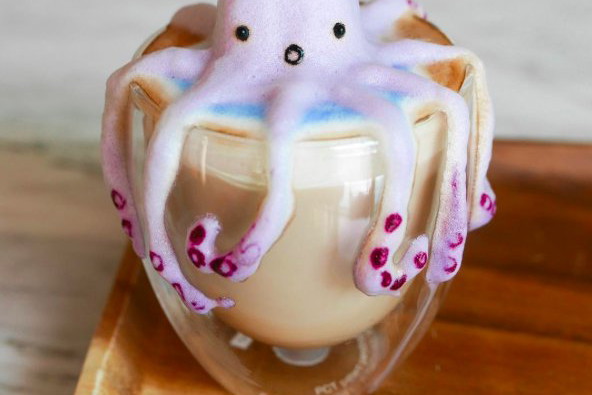 3D latte art - dzieła sztuki z mlecznej pianki
