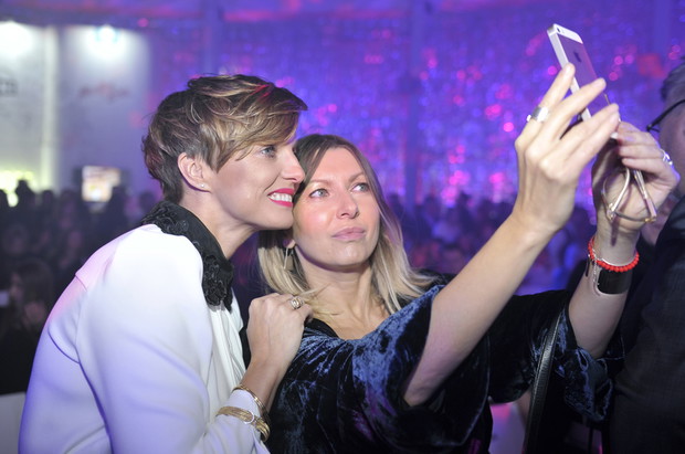 Kasia Sokołowska i Ilona Majer podczas ELLE Style Awards 2017