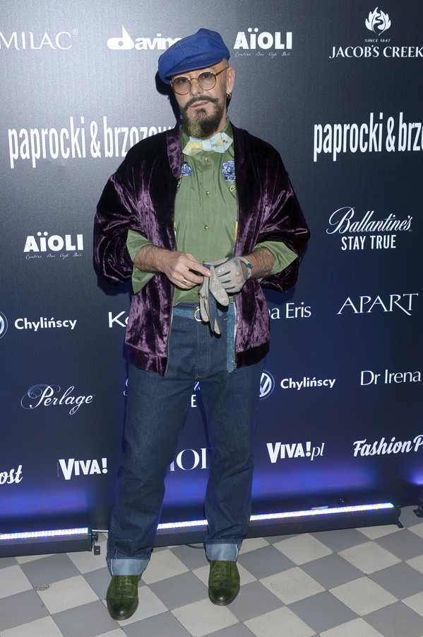 Tomasz Jacyków na pokazie Paprocki & Brzozowski 17