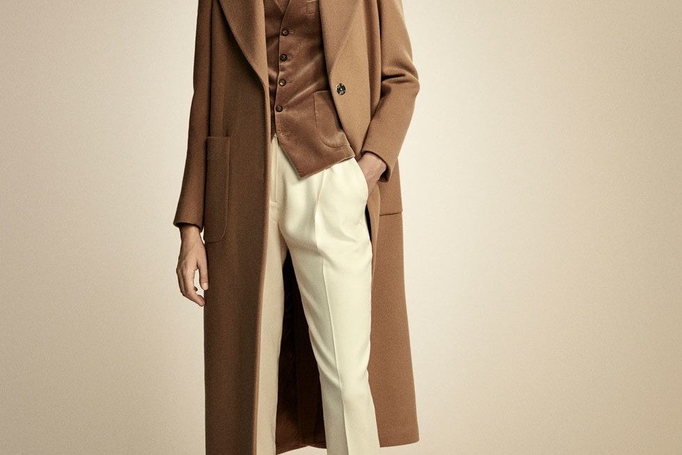 Płaszcz na zimę Massimo Dutti