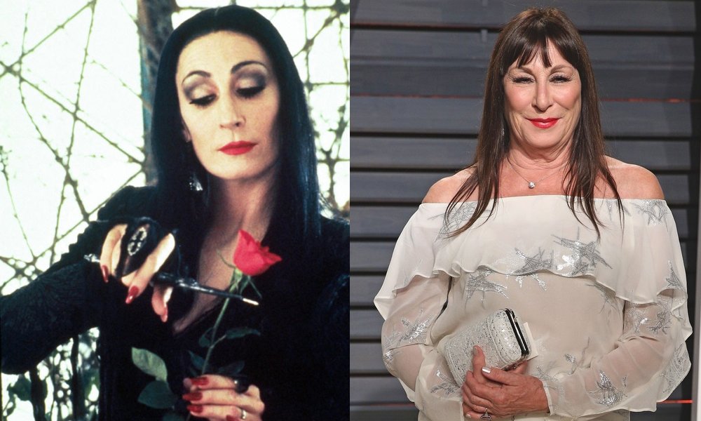 Anjelica Huston jako Morticia Addams
