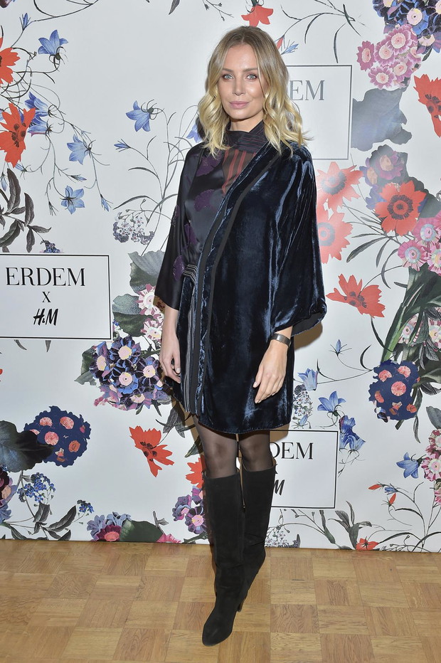 Gwiazdy na prezentacji kolekcji Erdem x H&M: Agnieszka Woźniak-Starak