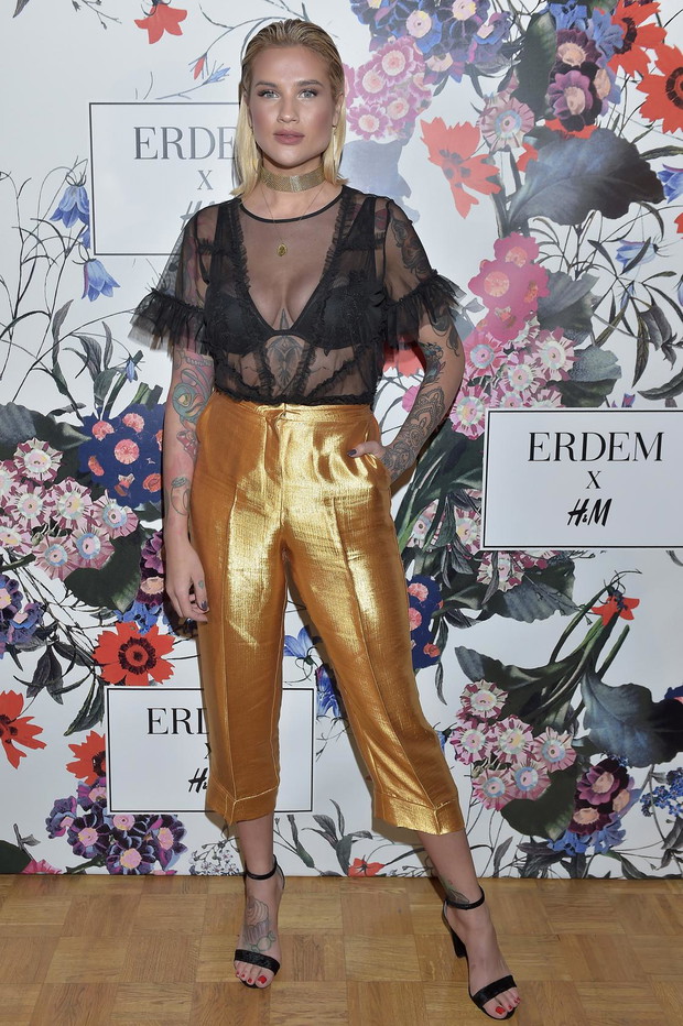 Gwiazdy na prezentacji kolekcji Erdem x H&M: Karolina Gilon