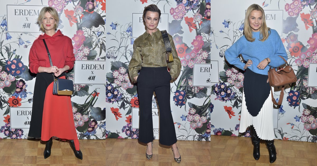 Gwiazdy na prezentacji Erdem x H&M