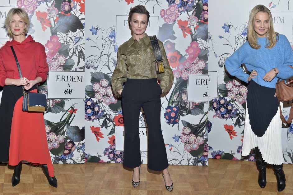 Gwiazdy na prezentacji Erdem x H&M