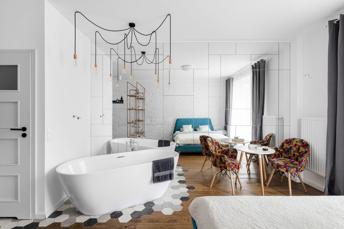 Mikromieszkanie w warszawskiej kamienicy, projekt: Decoroom
