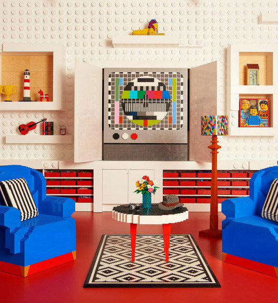 Apartament z klocków LEGO w LEGO House, fot. Airbnb