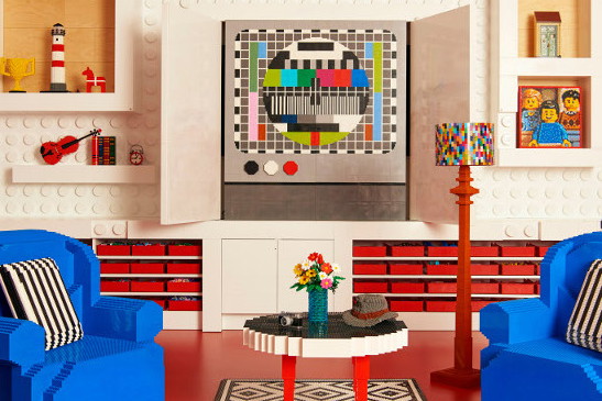 Apartament z klocków LEGO w LEGO House, fot. Airbnb