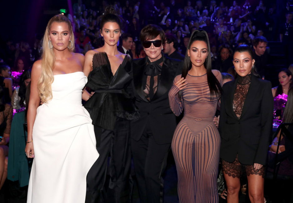 Kris Jenner z córkami (2018)