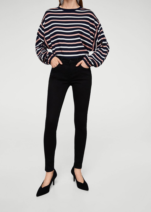 Jeansy push up skinny Mango