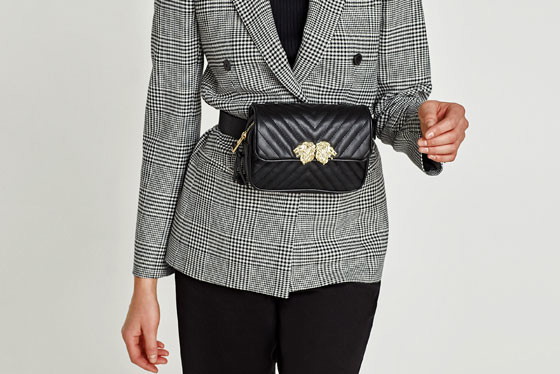 Torebka Zara w stylu Gucci