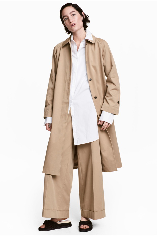 Trencze z sieciówek wiosna 2017, H&M