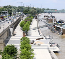 Bulwary wiślane nad Wisłą