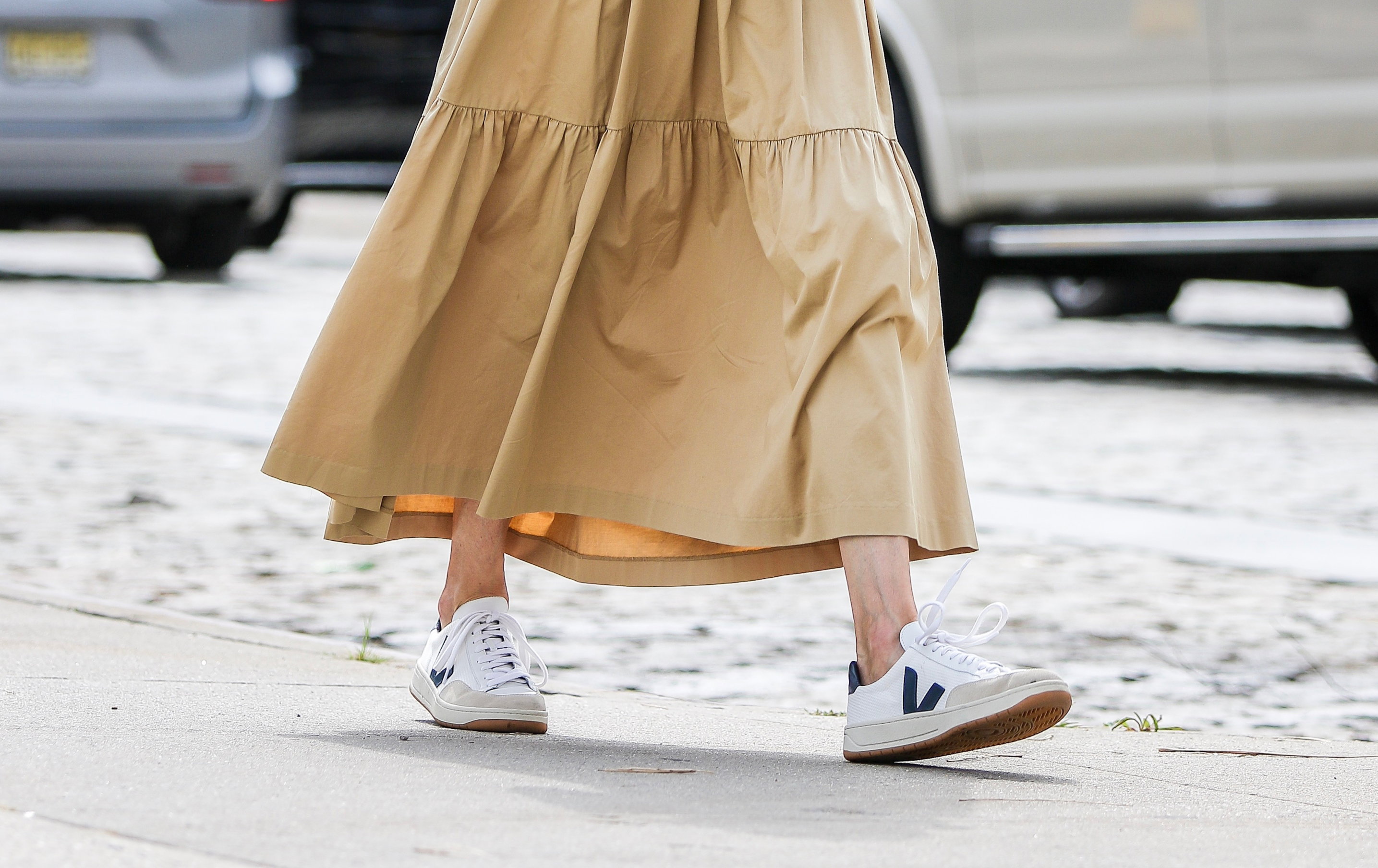 sneakersy Veja: street fashion