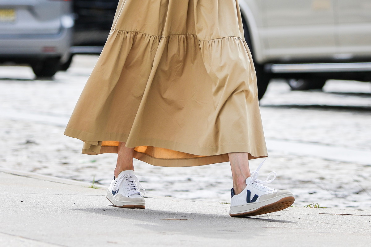 sneakersy Veja: street fashion