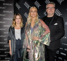 Gwiazdy na pokazie MMC wiosna-lato 2018: Ilona Majer, Joanna Horodyńska i Rafał Michalak