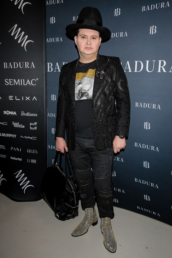 Gwiazdy na pokazie MMC wiosna-lato 2018: Michał Witkowski
