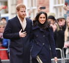 Książę Harry i Meghan Markle podczas wizyty w Nottingham, 1