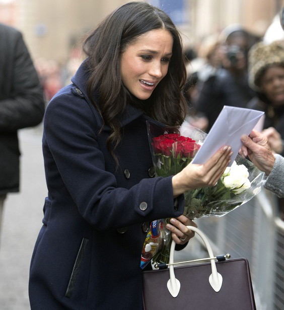 Meghan Markle podczas wizyty w Nottingham, 1