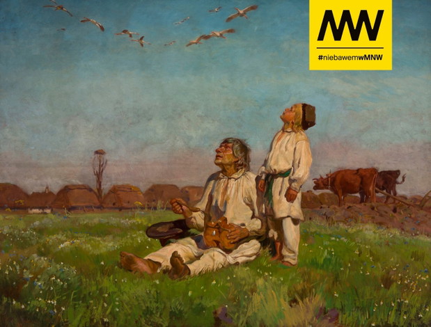 Józef Chełmoński, „Bociany, 1900