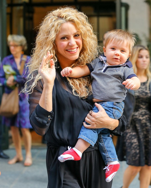 Shakira z synem Sash?