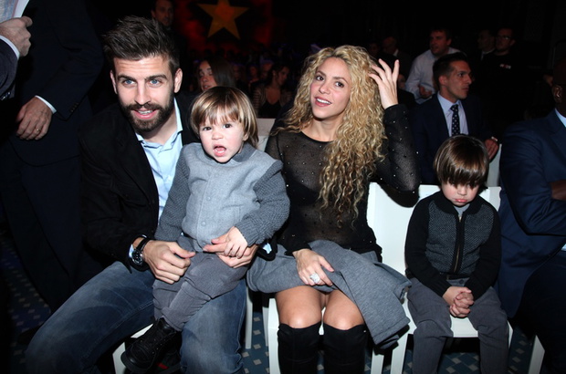 Shakira i Pique z dzie?mi na imprezie