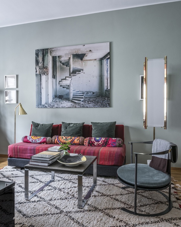 Apartament projektanta w Monachium - Andreas von Einsiedel