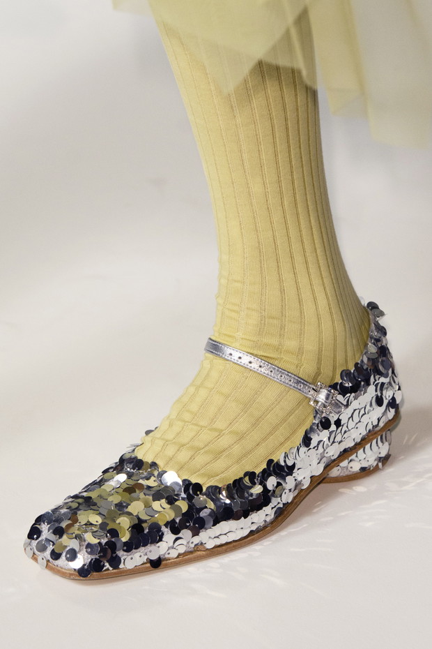Buty z cekinami
