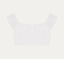 Szydełkowy top w stylu Jane Birkin