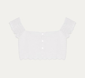 Szydełkowy top w stylu Jane Birkin