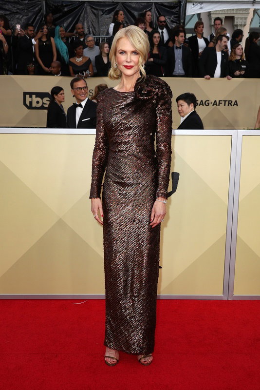 SAG Awards 2018: Nicole Kidman w sukni Armani Privé