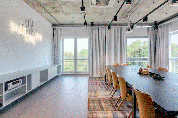 Biuro Papaya Films, projekt: MP Studio Architektury, Ewelina Moszczyńska i Marta Puchalska