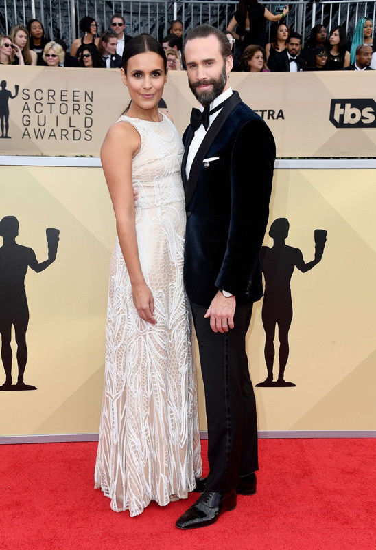 SAG Awards 2018: Maria Dolores Dieguez i Joseph Fiennes