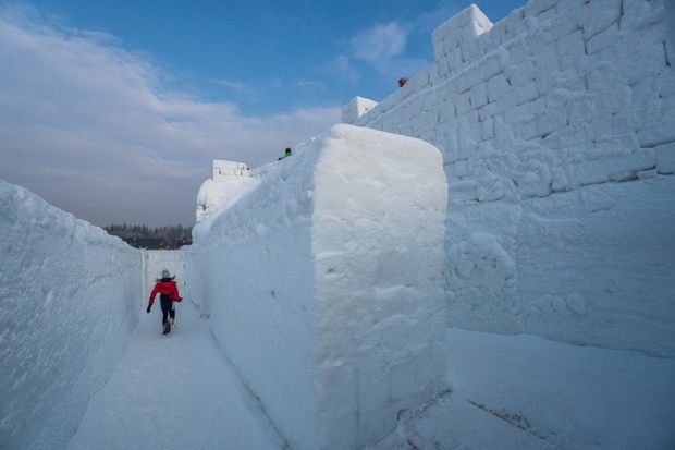 sniezny labirynt, snowlandia, fot adam brzoza,