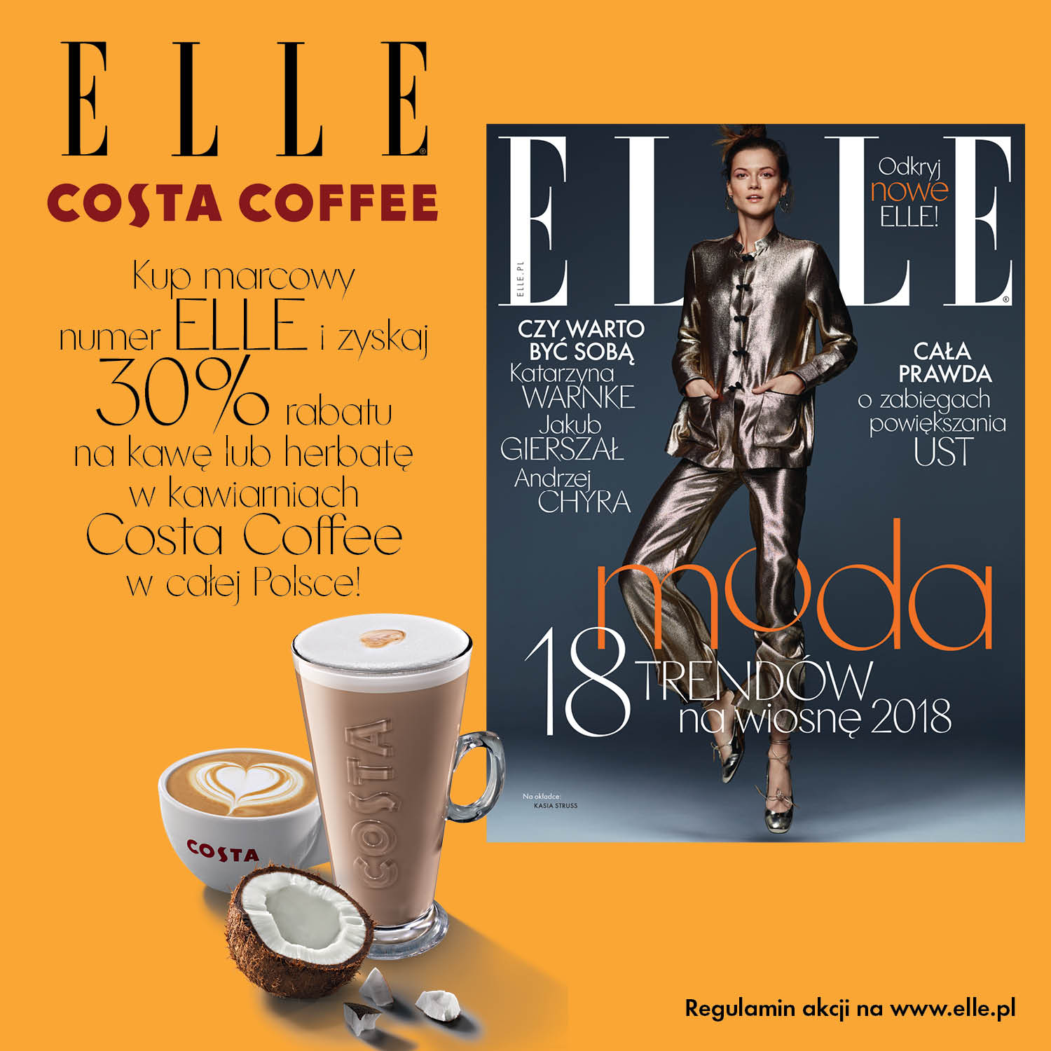 ELLE x Costa Coffee