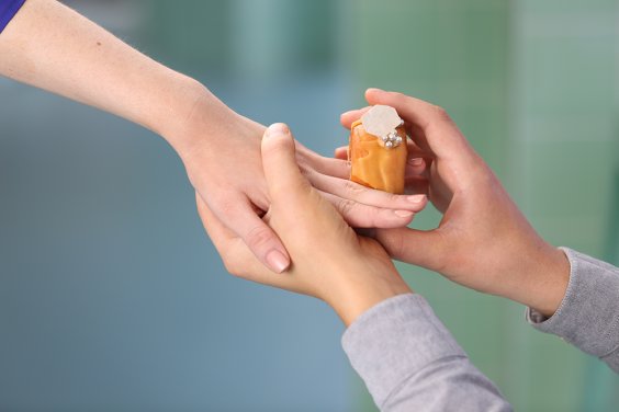 Obrączki zaręczynowe, które można zjeść