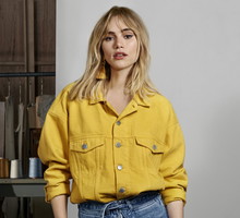 Suki Waterhouse w kampanii denimowej kolekcji H&M wiosna 2018
