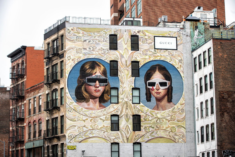 Mural GUCCI w Nowym Jorku, Ignasi Monreal