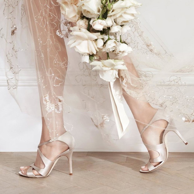 Buty ślubne ze współpracy L.K.Bennett i Jenny Packham